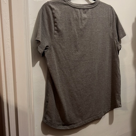 Sonoma Women’s Short Sleeve Grey Graphic Tee Power to the People Activist Top - Picture 6 of 6